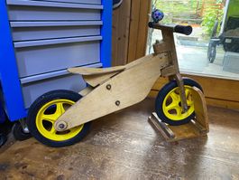 Laufrad aus Holz