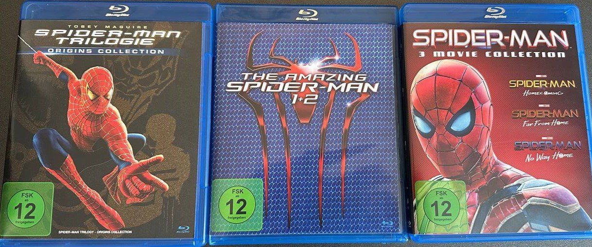 Tutti i DVDs: 8 Spider-Man Blu-ray Filme – Usato da Beringen venduto da Mantafisch1