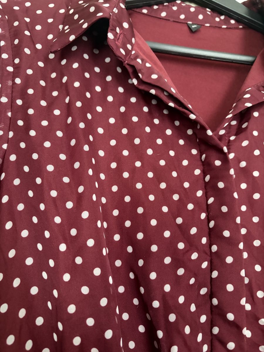Vestiti: Kleid Polka Dot Bordeaux Grösse 40 Damen – Nuovo (secondo la descrizione) da Zürich venduto da Mss_sen 3