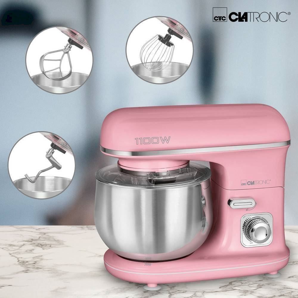 Elettrodomestici da cucina: Clatronic KM 3711 Knetmaschine Pink – Nuovo e nell'imballaggio originale da Bottighofen venduto da zaap 2