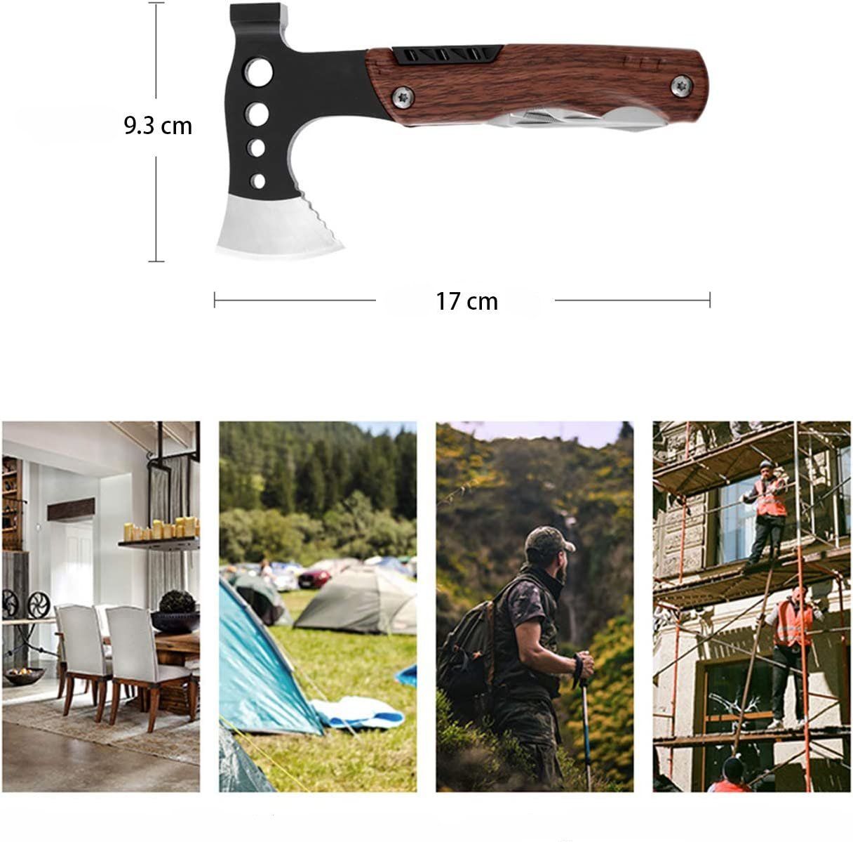 Coltelli tascabile: Mutitool Axt 12 Funktionen Camping Outdoor Wandern – Nuovo e nell'imballaggio originale da Hundwil venduto da tec_mm27 3