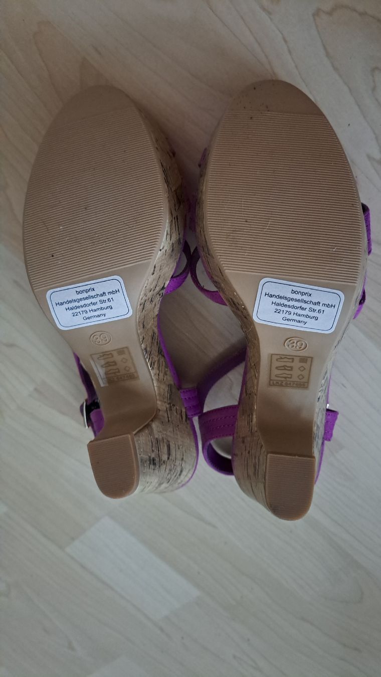 Scarpe da donna: John Bamer Sandale pink Gr. 39 – Nuovo (secondo la descrizione) da Winterthur venduto da Dream_of 4