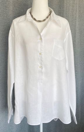 Lauren Ralph Lauren Bluse aus Leinen Grösse XXL