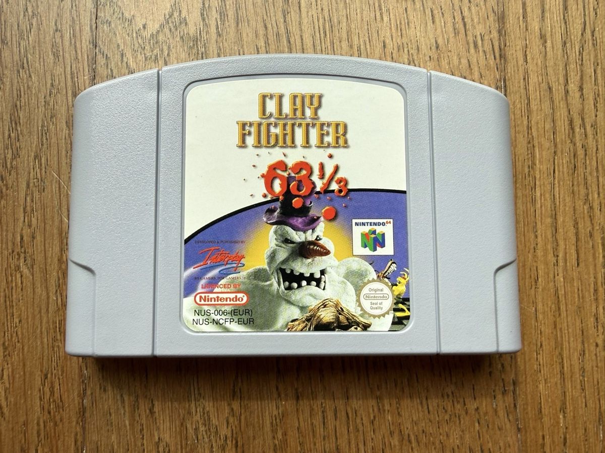 Nintendo Spiele: Clay Fighter 63 1/3 / Nintendo 64 – Gebraucht aus Läufelfingen von Seraphim13 3