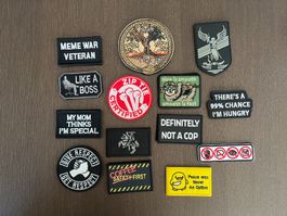 Klett Patch - verschiedene Motive Neu