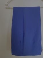 Tapered Fit Stoffhose Gr. 36 lila-blau