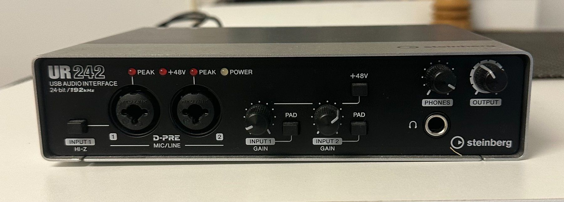 Studioequipment: STEINBERG USB Audio Interface  - NEUWERTIG – Gebraucht aus Riehen von ledaanton