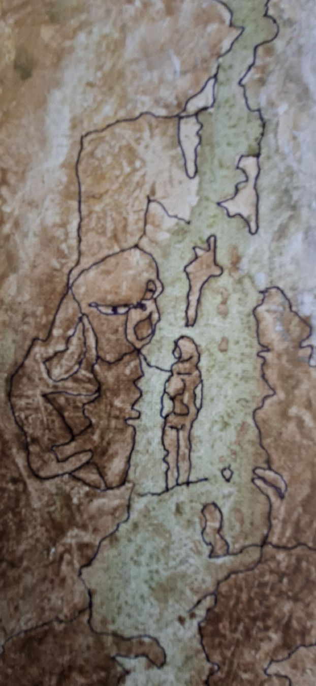 Tableaux: Gemälde " Der ewige Wanderer" handmade 60×80 – Neuf (Voir description) à Riehen par Steinbock1970 6