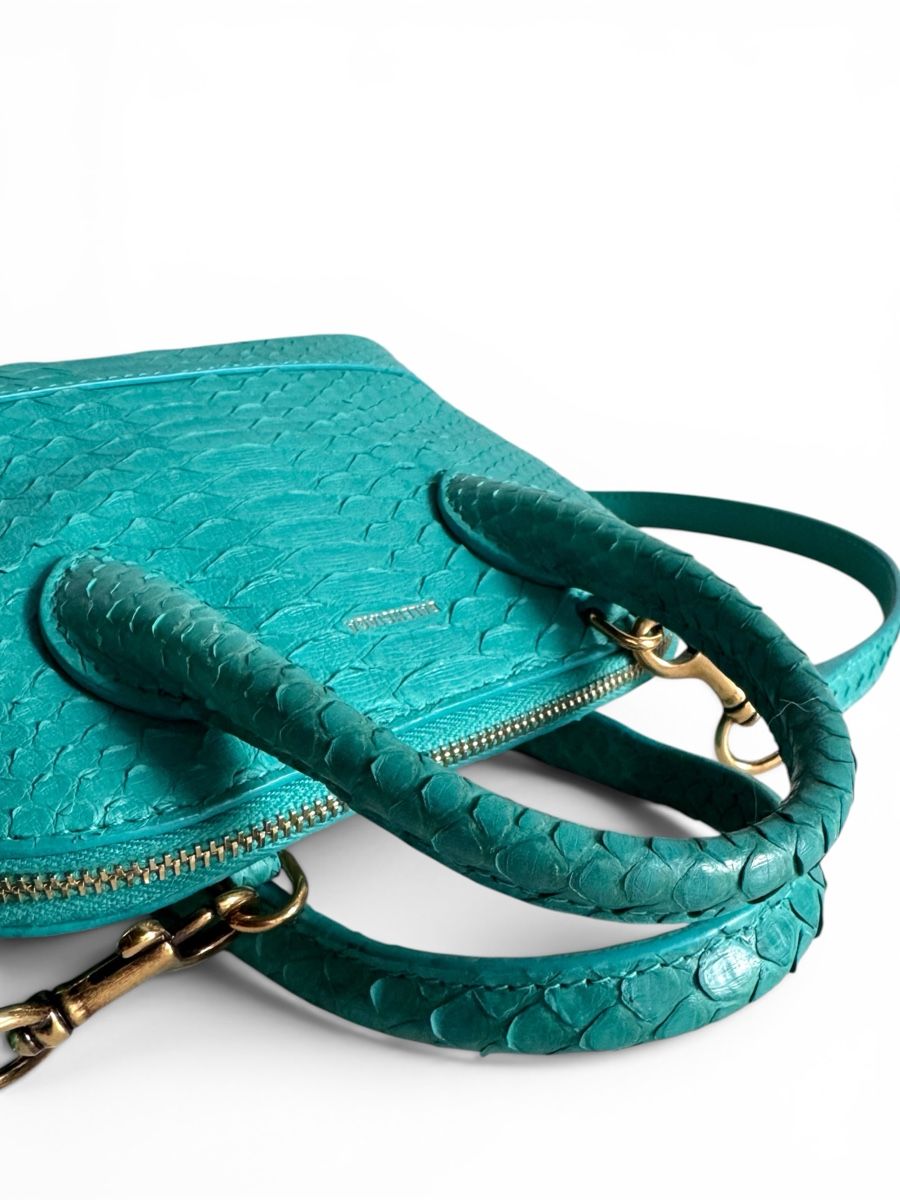Balenciaga Borse da donna: BALENCIAGA Python Ville XXS Top Handle Bag Tasche – Usato da Kriens venduto da hannaandkiko 5