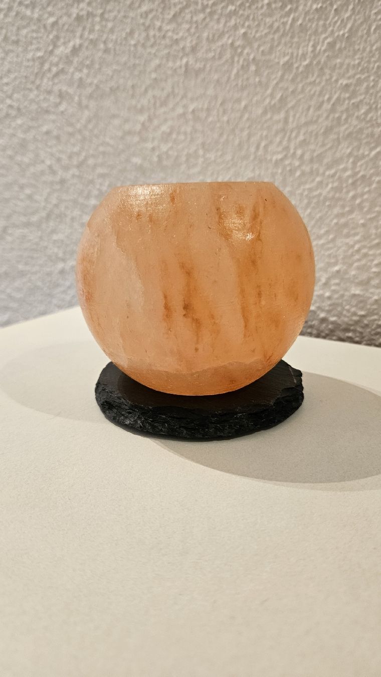 Minerali & Pietre curative: Salzkristall Teelicht Halter – Usato da Schaan venduto da car_wrv2
