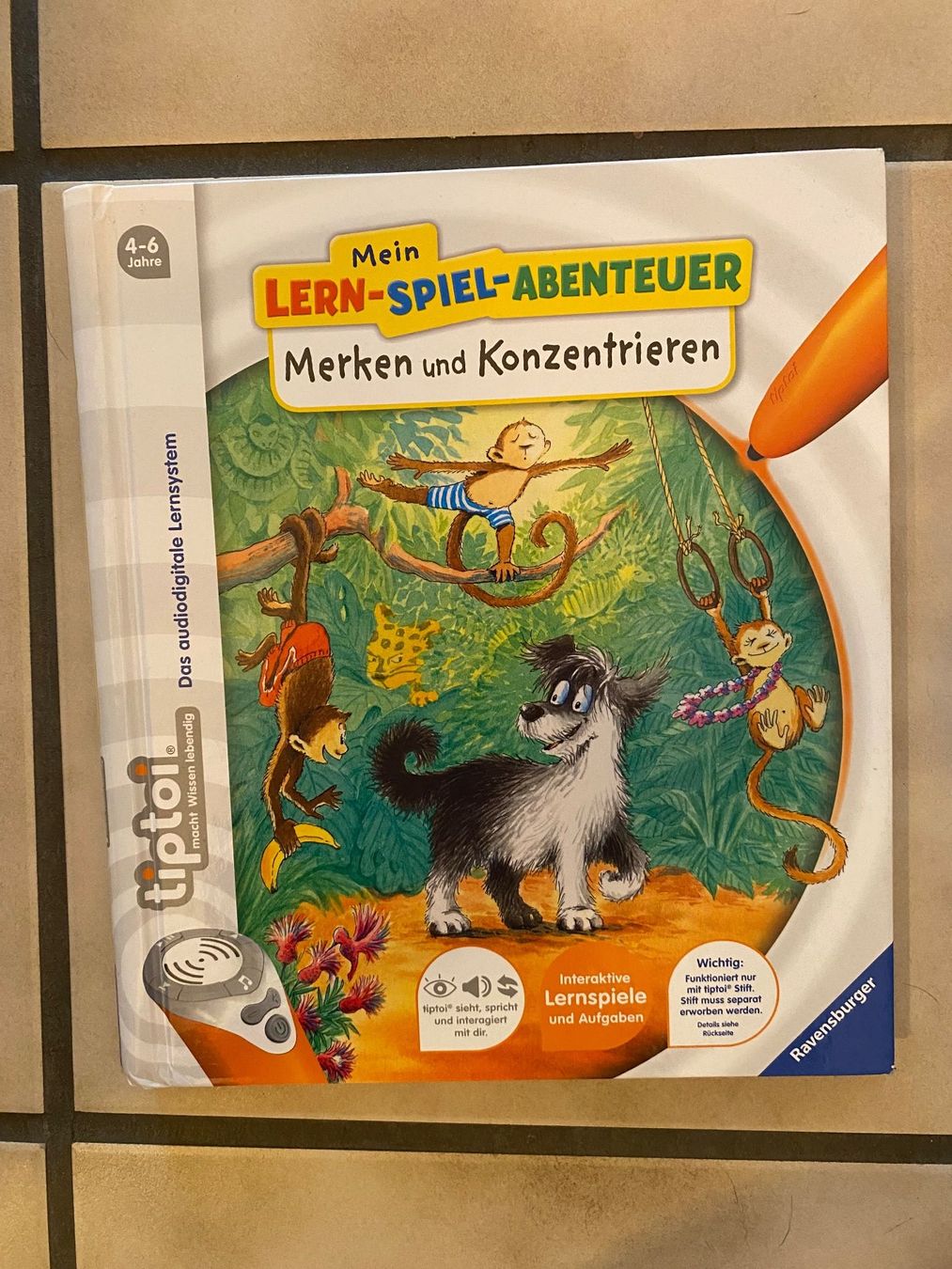 Tiptoi Giochi: tiptoi Buch Merken und Konzentrieren – Usato da Speicherschwendi venduto da ChHW