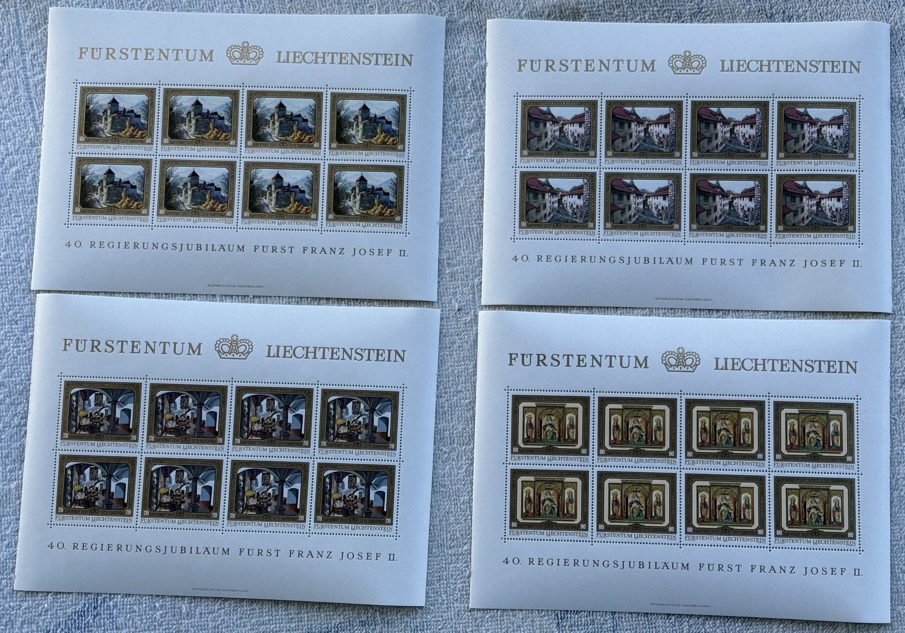 Tutti i francobolli: LOT BRIEFMARKEN LICHTENSTEIN – Usato da Ostermundigen venduto da Heavenmaus75