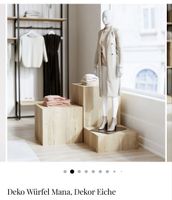 Dekowürfel aus Eiche von Mandai Design Ladeneinrichtung
