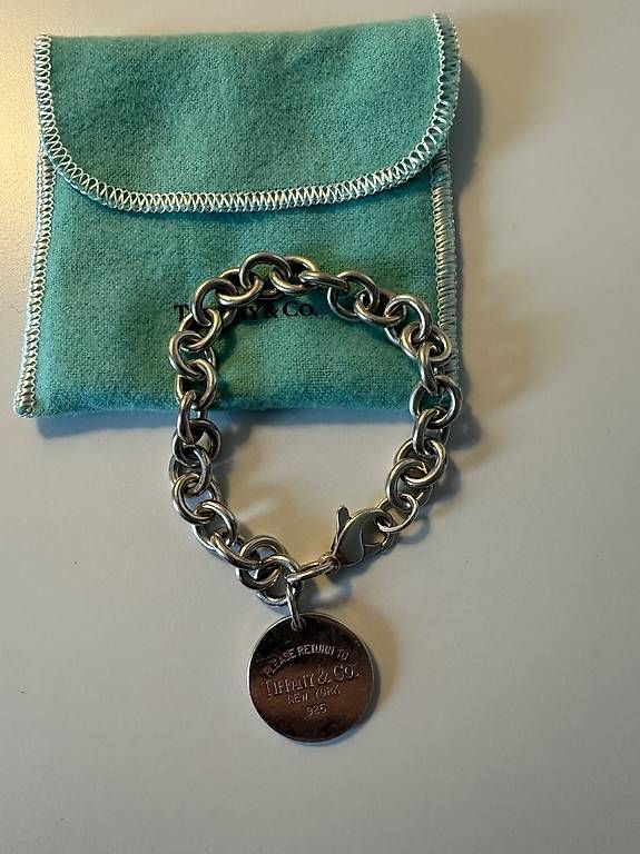 Tiffany & Co. Bracciali & Braccialetti: Original "Return to Tiffany" Armband 925er Silber – Usato da Basel venduto da Ste_j5qf