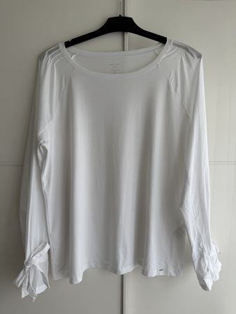 Marc Cain weisses Shirt Bluse Gr. N5 / 42/44