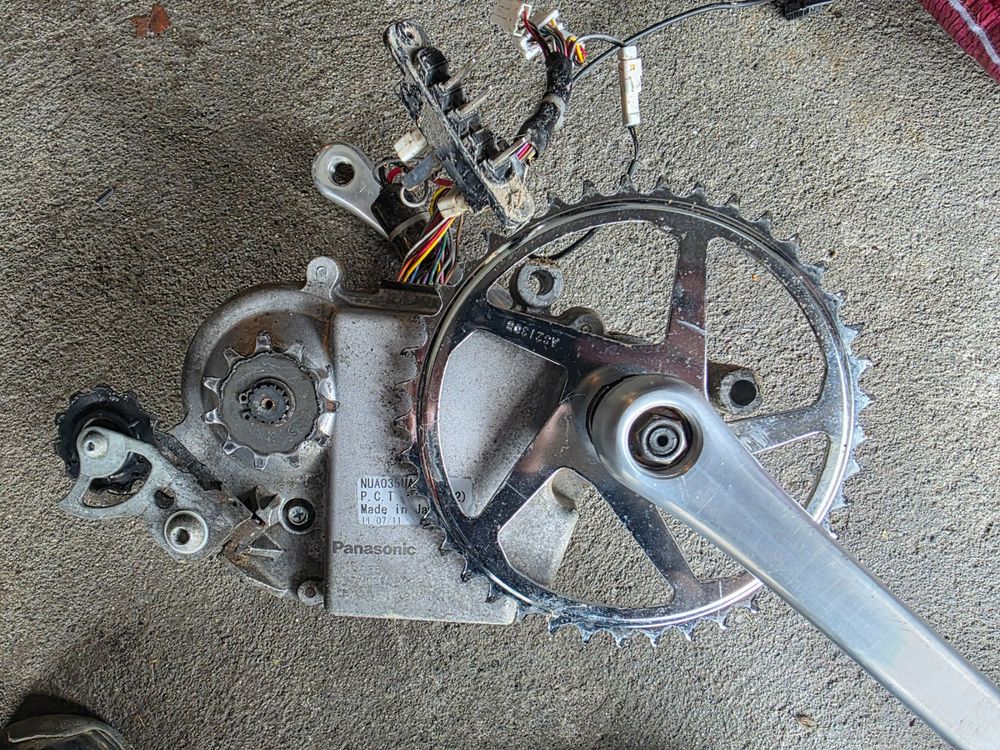 Flyer E Bike Panasonic Ersatz-Motor 36 V, 25 km/h (Gebraucht) in Buchs ...