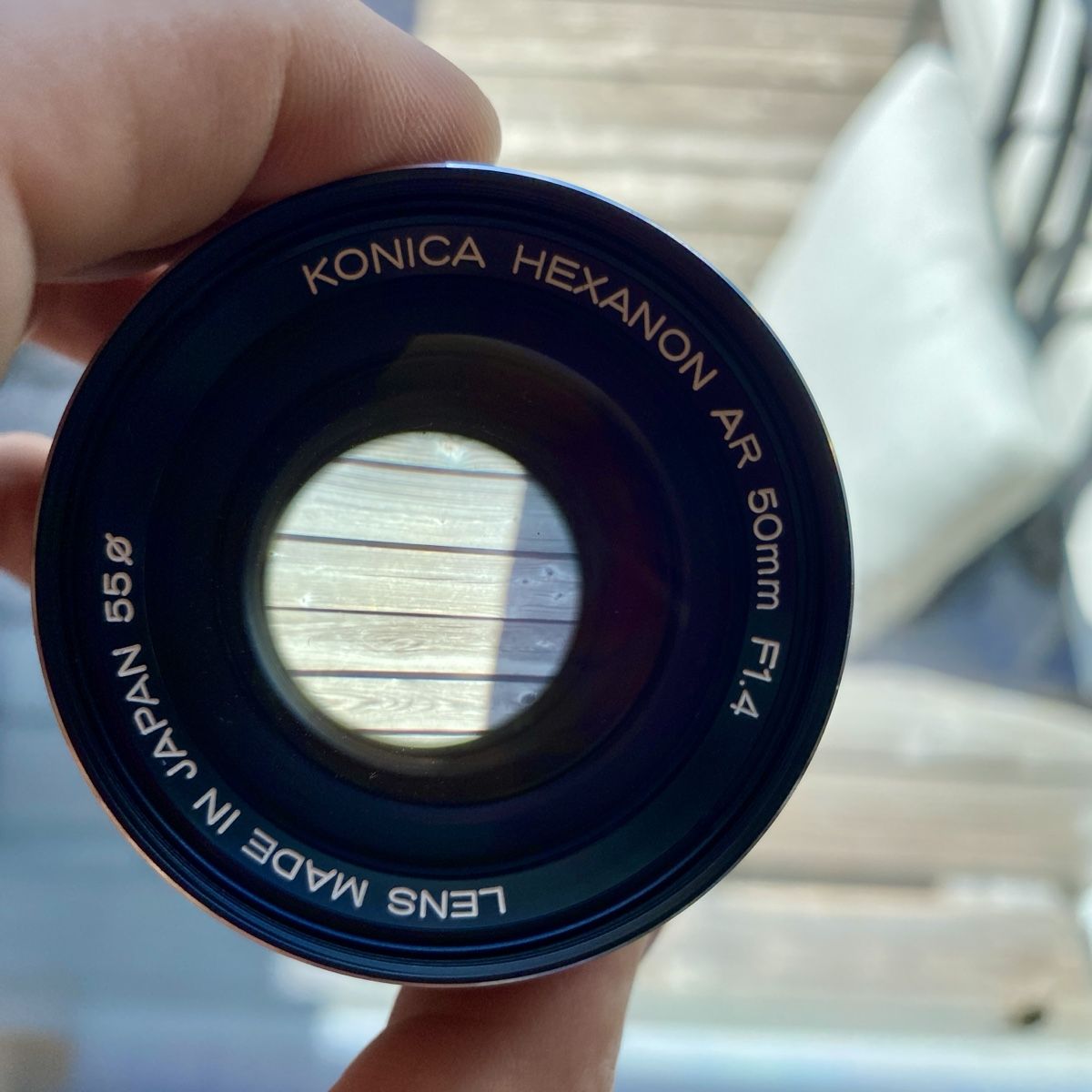 Konica Obiettivi: Konica Hexanon AR 50mm f1.4 - f22 – Usato da Stels venduto da sebmountain 1
