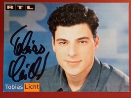 Tobias Licht Autogramm signiert Fotopostkarte 10x15cm