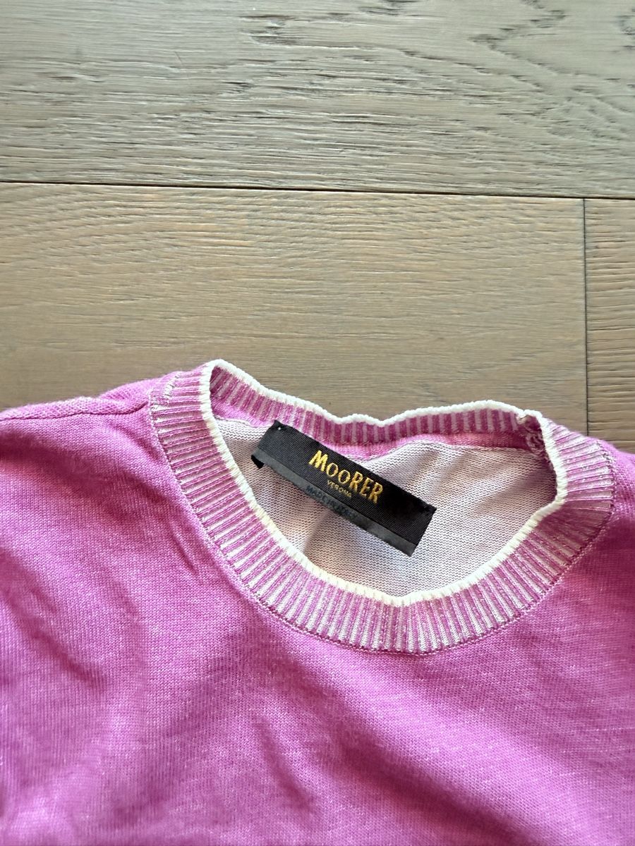 T-shirt: Moorer pink Tshirt – Usato da Melide venduto da Nikola-123 3