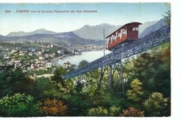 Lugano ferrovia Funicolare del San Salvatore, Standseilbahn