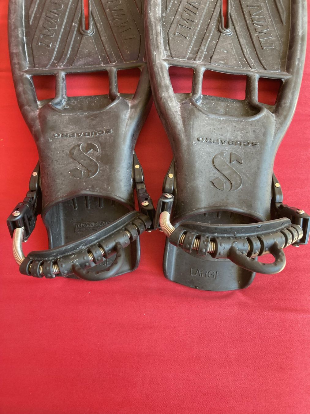Scubapro Pinne, Maschere & Boccagli: Tauchflossen Scubapro TWIN JET Large mit Spring Straps – Usato da Wängi venduto da Kaesli 3