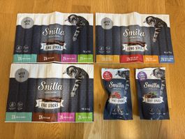 Smilla Katzen Snacks Long und Soft Sticks Konvolut MHD 2027