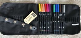Tombow ABT Dual Brush Pen 12er Set Grundtöne