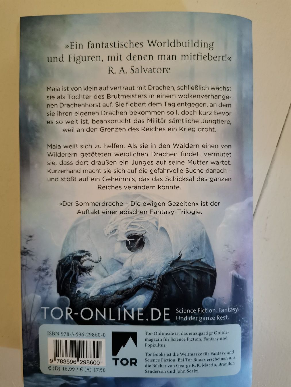 Bücher: Der Sommerdrache - die ewigen Gezeiten – Gebraucht aus bern von jeannie2006 1