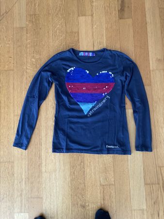 Desigual Shirt, Gr. 11/12, Top Zustand, Langarm, Mädchen