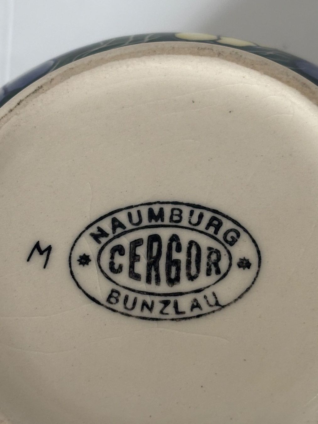 Zuckerdosen: Blumenmuster Zuckerdose aus Keramik, von GERGOR – Gebraucht aus Wallisellen von AS.TZ. 5