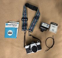 Pentacon Praktica LTL Kamera + Metz Blitz