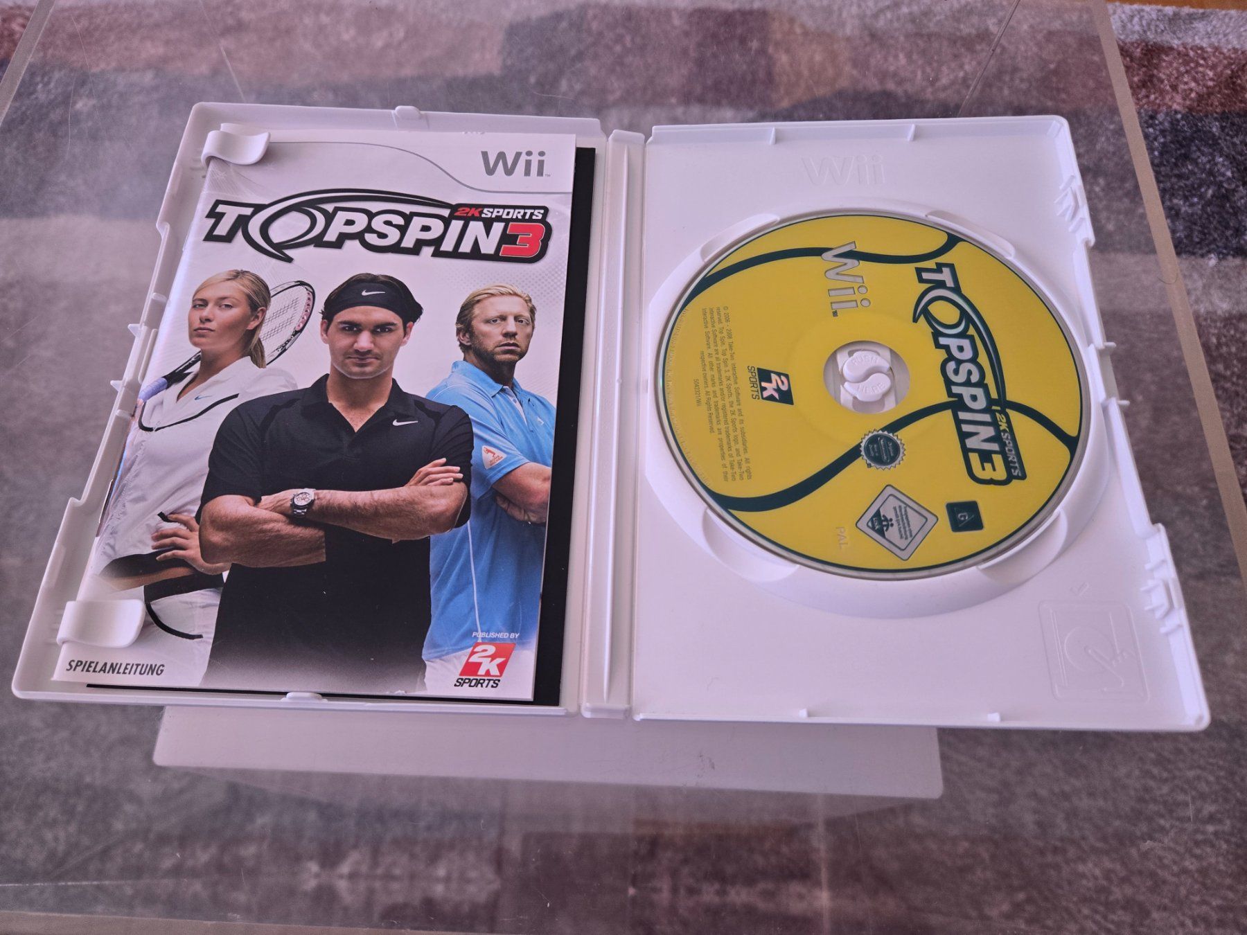 Spiele: Top Spin 3 Nintendo Wii – Gebraucht aus Bussigny von Kfdlt 2