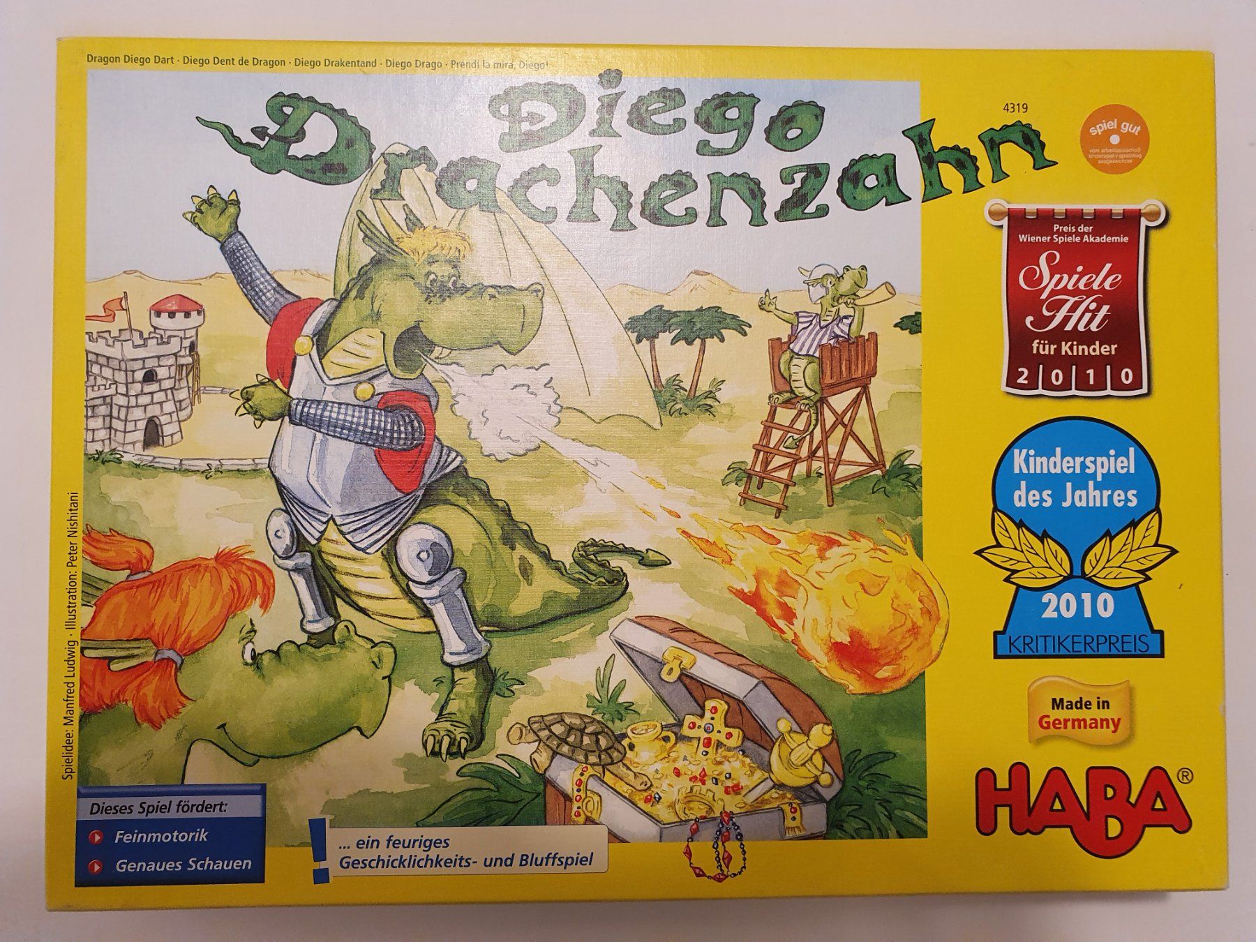 Spiele: Diego Drachenzahn / Kinderspiel 2010 #L – Gebraucht aus Oberdorf BL von BaldenEagle 1