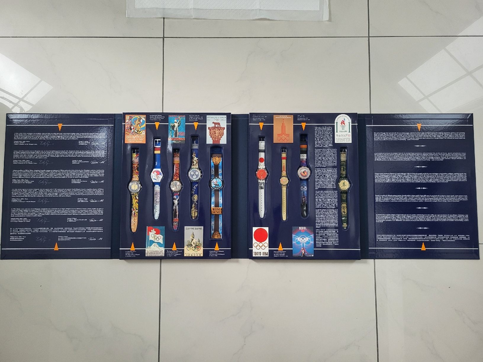 Swatch Uhren: SWATCH HISTORICAL OLYMPIC GAMES COLLECTION NEU – Neu und originalverpackt aus Lommiswil von Fridu_C