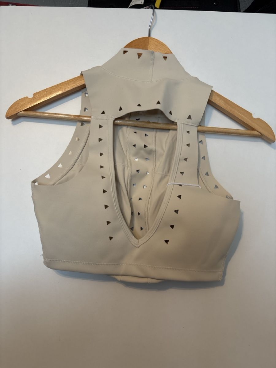 Top: Crop top beige – Nuovo e nell'imballaggio originale da Courchapoix venduto da Aal41 1