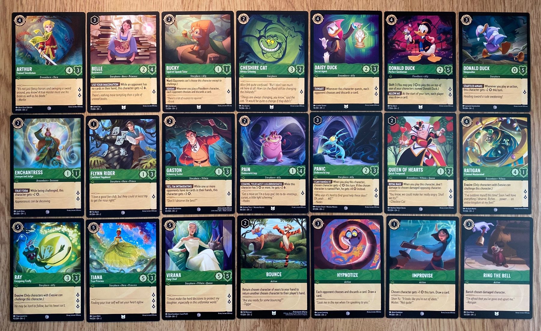 Disney Carte collezionabili: 21x Floodborn Emerald EN Disney Lorcana – Nuovo (secondo la descrizione) da Rafz venduto da SaintCruz