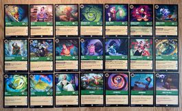 21x Floodborn Emerald EN Disney Lorcana