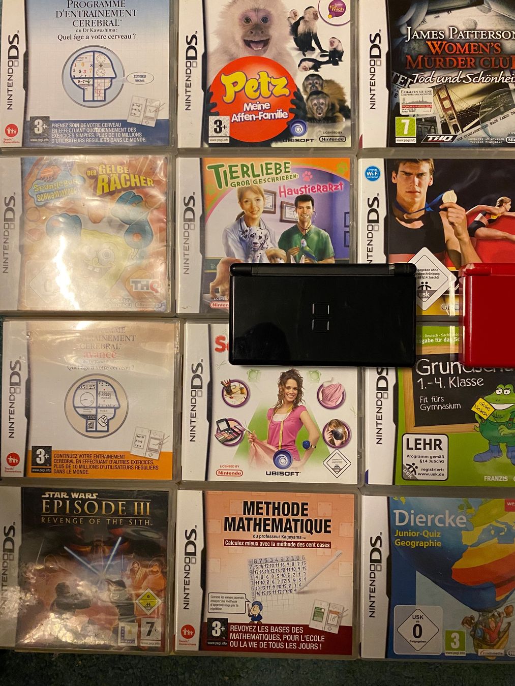 Nintendo Spiele: 3x Nintendo DS Lite inkl 24 Games – Gebraucht aus St.Gallen von MedienJoe 2