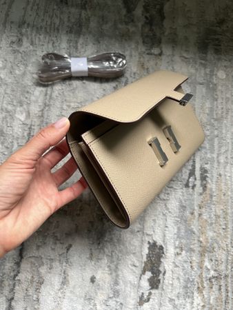 Brand new leather clutch (size 22 x 13 cm)
