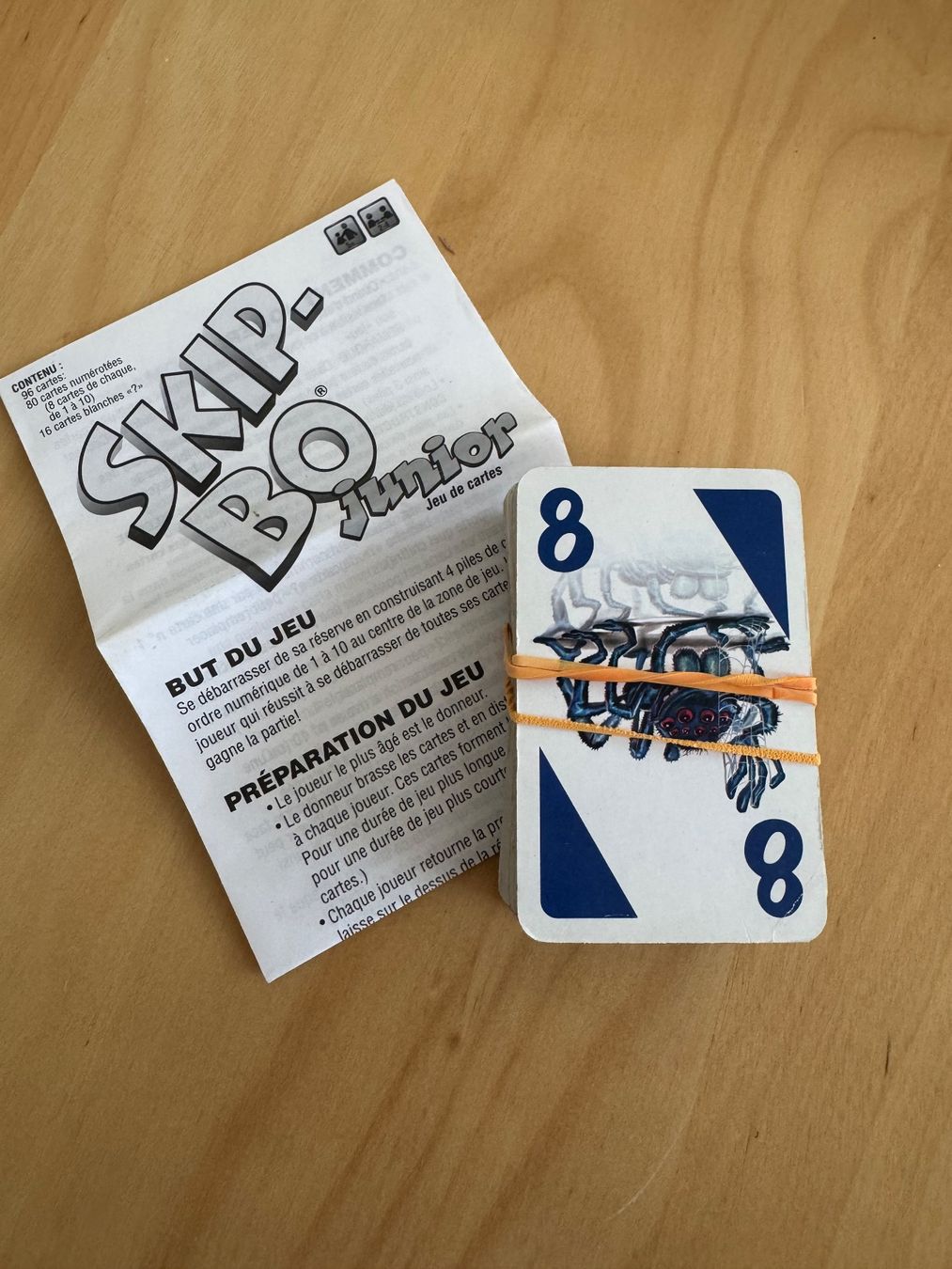 Spiele: Skip-Bo Junior Kartenspiel – Gebraucht aus Goldach von Hibiskus23
