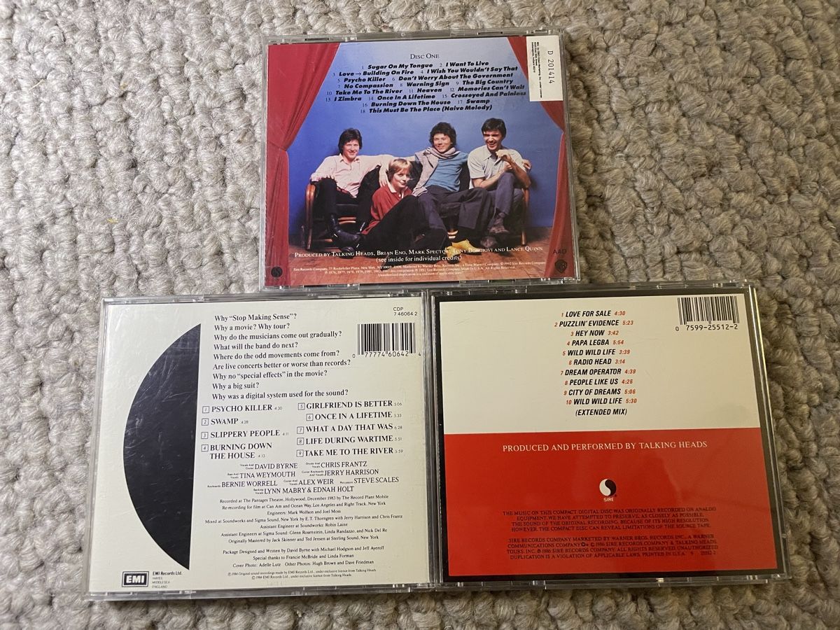 CD: 3x Talking Heads – Usato da Reinach AG venduto da trigger7811 2