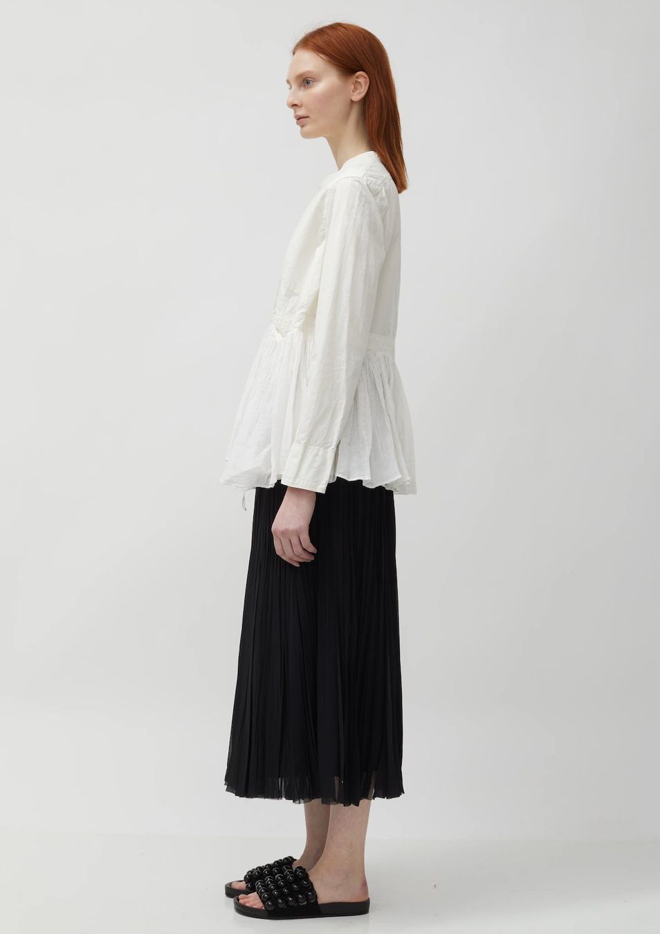 Vestes: Pas de Calais 'Asayo' white cotton and hemp jacket | 36 – D'occasion à Basel par gladghost 1