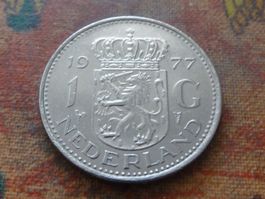 PAYS-BAS  Nederland  1  Gulden  1977