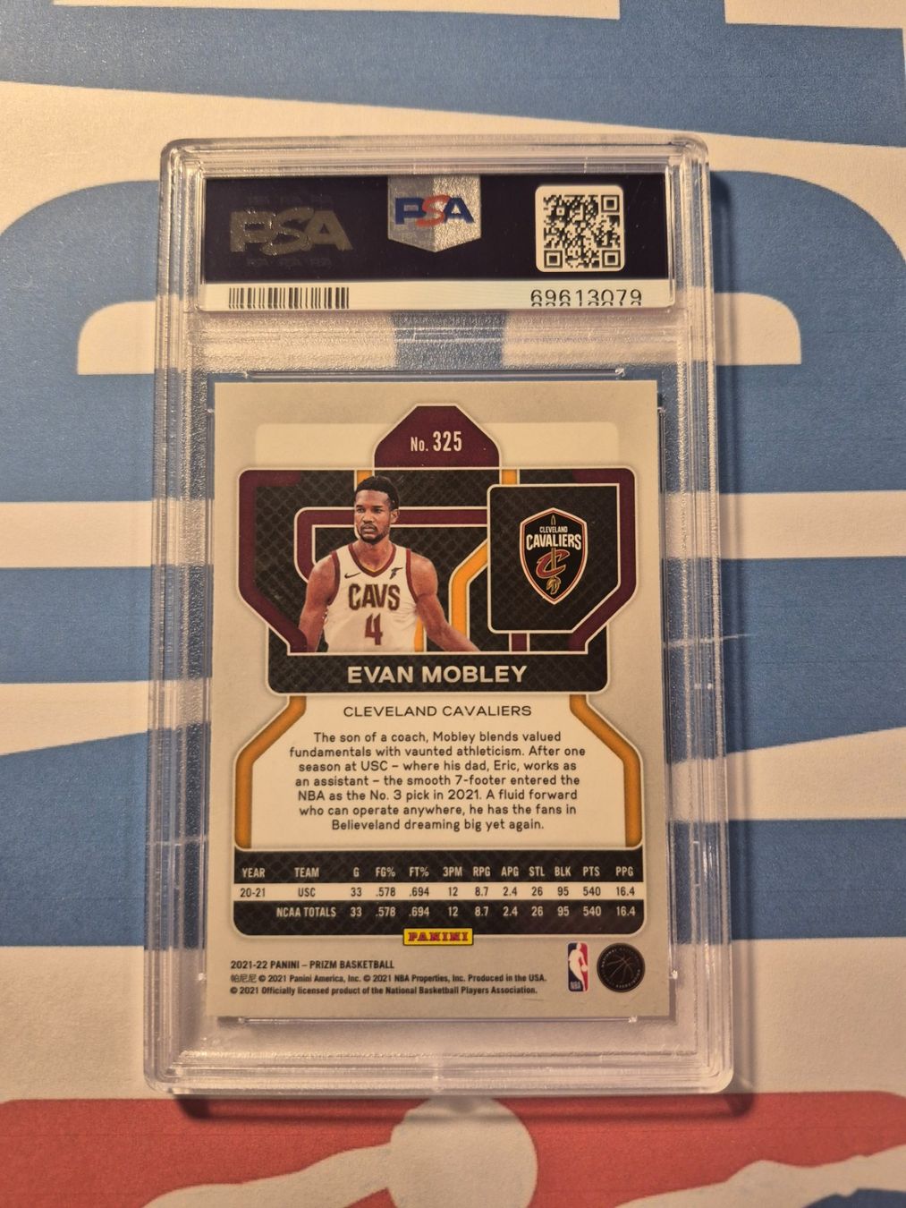 Panini Carte collezionabili: NBA Evan Mobley Cleveland Cavaliers – Usato da Treiten venduto da Sauber73 1