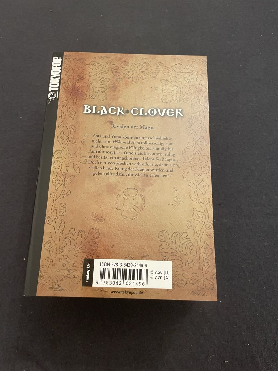Fumetti: Black Clover 1-6 – Usato da Uster venduto da ali_mp6n 1