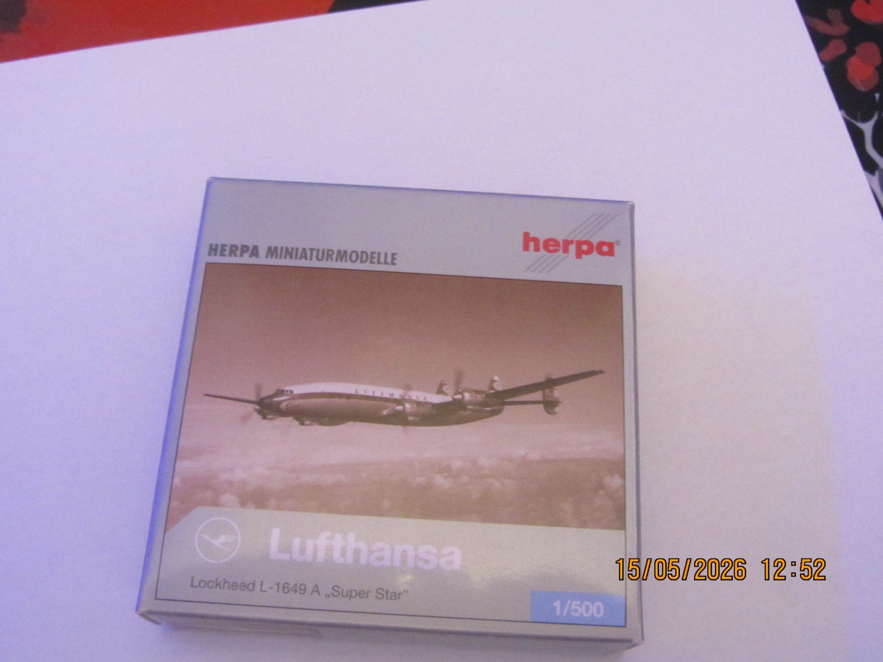 Herpa Kit di modellismo & Modellini statici: Herpa Lockheed L 1049 G 1:500 – Nuovo e nell'imballaggio originale da Kirchberg BE venduto da sonne88
