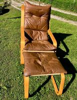 Poltrona relax in pelle