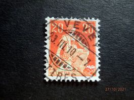ZNr.108, Vollstempel von Vevey 23.III.10