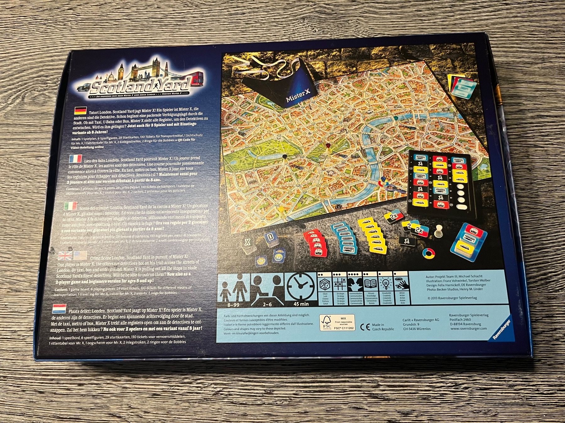 Ravensburger Giochi: Scotlandyard Ravensburger – Nuovo (secondo la descrizione) da Zuzwil SG venduto da cool_toys 3
