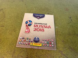 Panini WM Album Russia 2018 Gold Edition (1x voll, 1x leer)